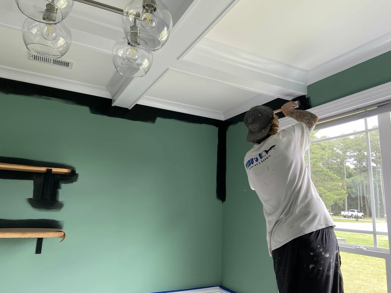 Exterior house painting contractor Wake County NC